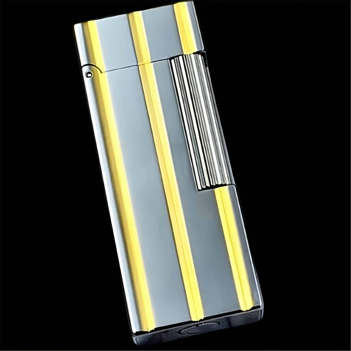 Side-Slip Vintage Lighter - Boutique Gold Mechanical Art