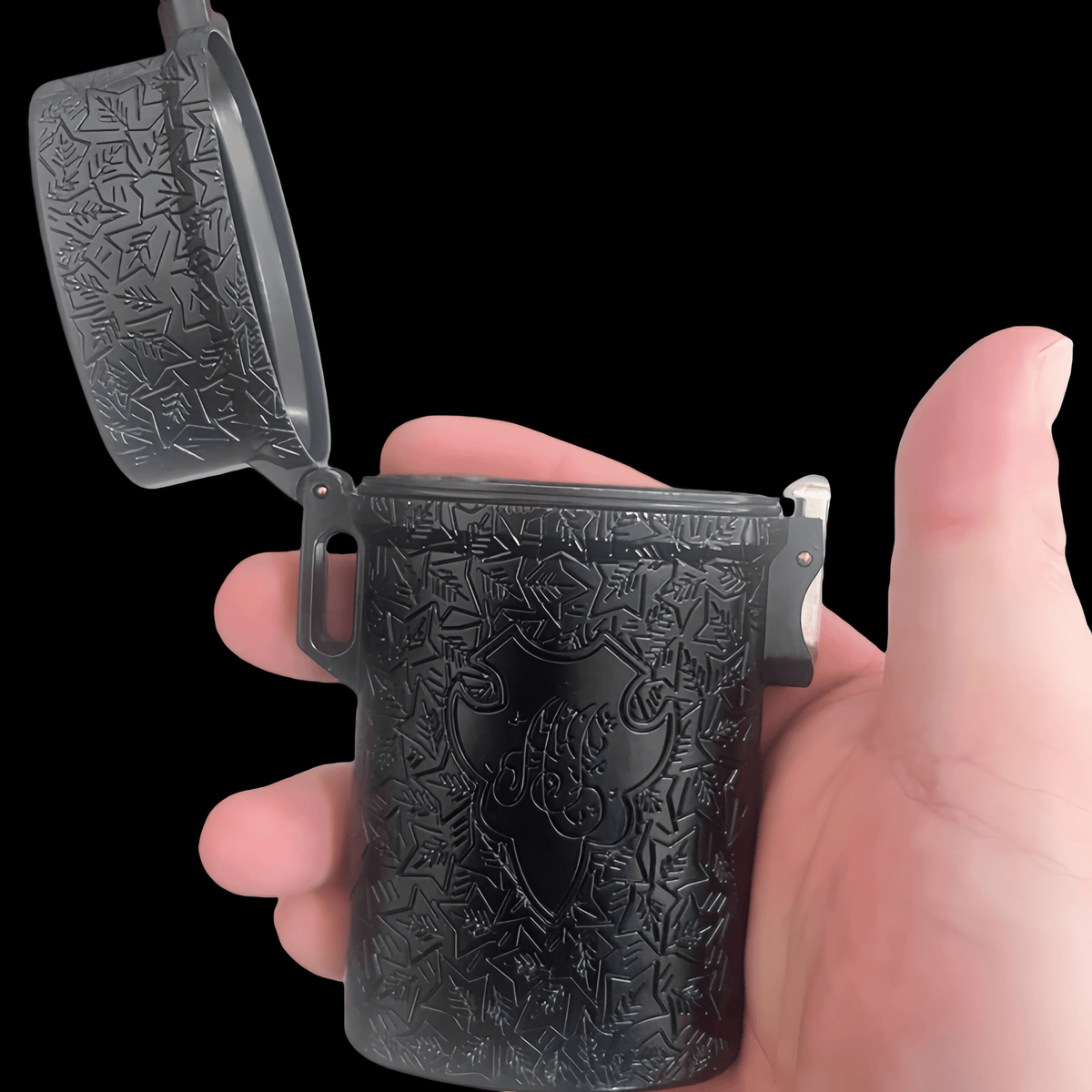 Gothic Knight Cigarette Case - Vintage Armor Metal