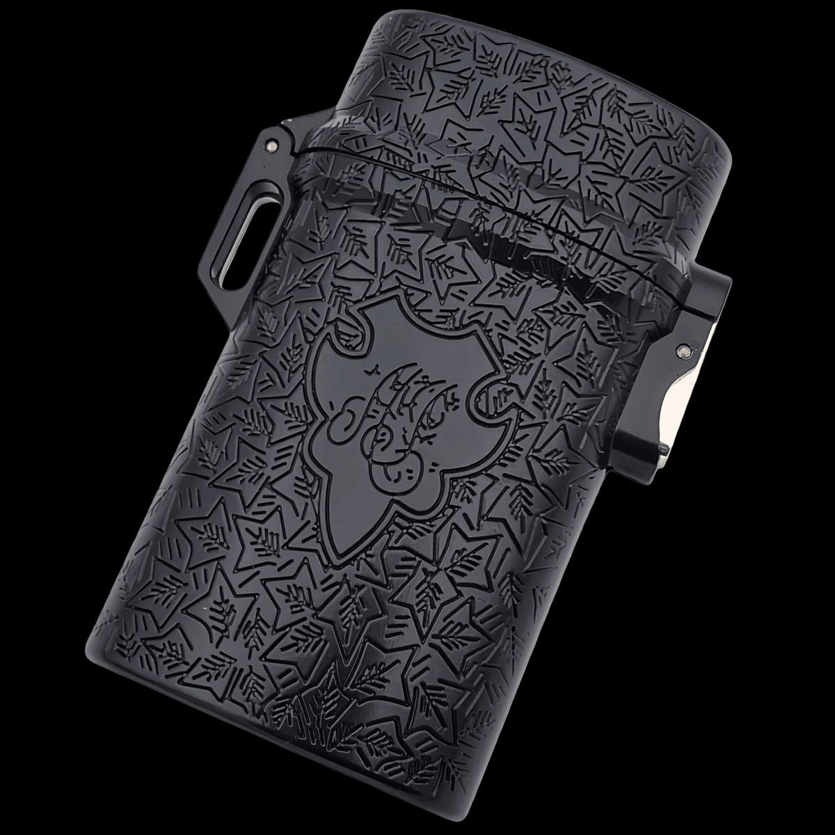 Gothic Knight Cigarette Case - Vintage Armor Metal